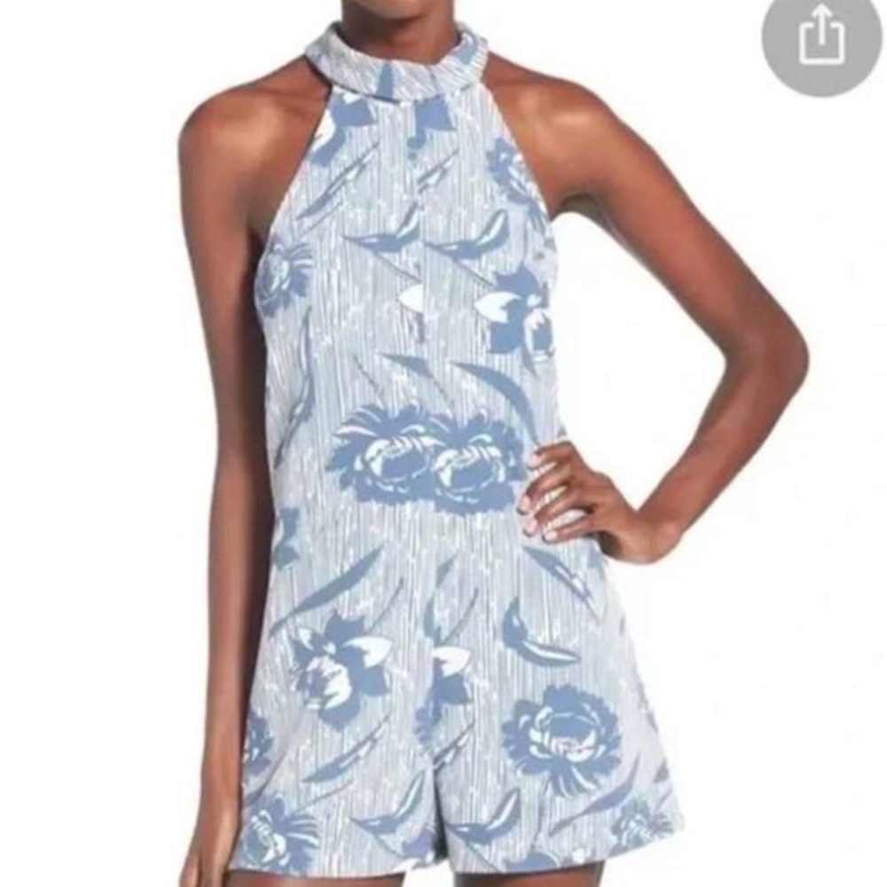 ASTR the Label Open Back Romper XS